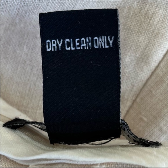 Deanne and white  100 cotton pants with flamingo 🦩 embroidered - Picture 4 of 7